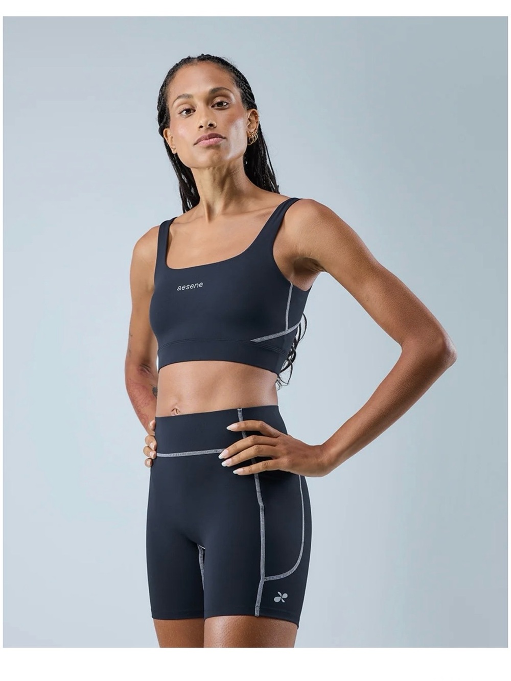 Women's Black Workout set